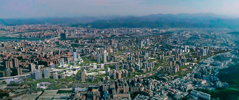 新泰塭仔圳市地重劃願景圖